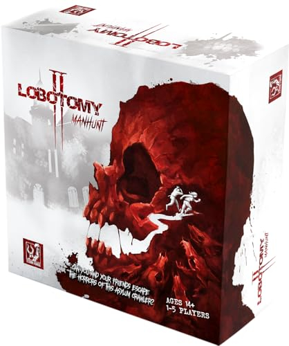 Titan Forge | Lobotomy 2: Manhunt | Cooperative Survival Horror Board Game | Base Game | Age 14+ | 1-5 Players | English Version