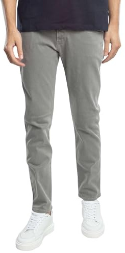Replay Herren Anbass Hyperflex Colour Xlite Jeans, 214 Dim Grey, 34W / 32L EU