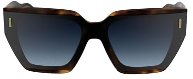 Calvin Klein Women's Sunglasses CK24533S - Havana with Gradient Blue Lens