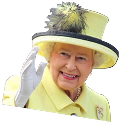Queen Elizabeth Aufkleber | Königin Decal | Autofenster-Aufkleber
