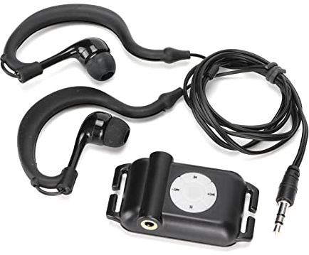 Wasserfestes MP3 Player fürs Schwimmen und Wassersport - 4GB Speicher, 10h Akkulaufzeit, Schnellladefähigkeit, Compact Design, portables Musikabspielgerät für Outdoor Sportausstattung