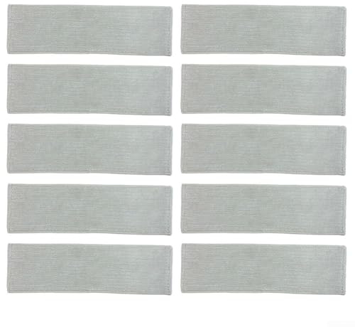 Kit de 10 chiffons de rechange pour balai à franges K10, G10, WXCQ04ZM-TB, compatible avec Dream V9, V10, V11, V12, T10, T20