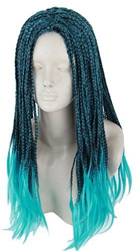 Topcosplay Kinderperücke, Anime-Cosplay-Perücke, Halloween-Kostüm, Zöpfe, Perücken