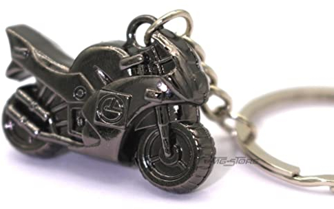 boost-key.com GRK1 Gun black motorcycle metal keychain, Acrylic
