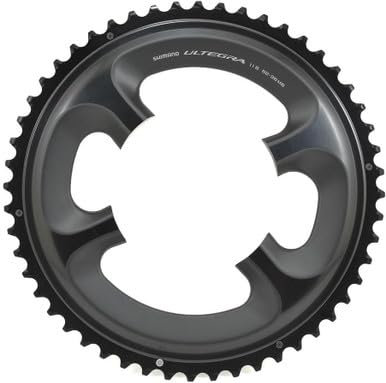 Shimano FC6800 Ultegra Double Outer Bike Chain Ring Grey 52T