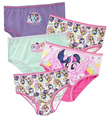 My Little Pony Mein Kleines Pony Mädchen Schlüpfer Packung mit 5 Mehrfarbig 104 cm