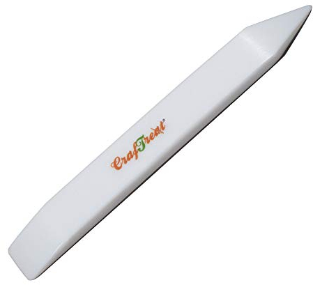 CrafTreat Teflon falzbein bastelwerkzeug für buchbinden, Origami Papier Crafting Und Scrapbook - Large Bone Folder - falzbein Teflon für Papier, Leder Werkzeug & Papier Schneider - bürobedarf