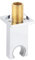 Support de coude de sortie de douche en fonte F-Y290 Support mural de fixation de douche en cuivre avec alimentation en eau Coude de sortie de douche Support de douchette de tête de douche