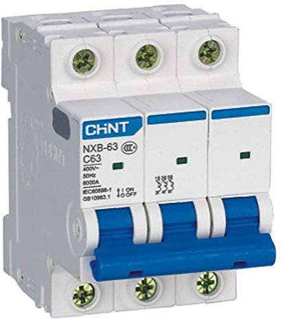 HaiMa Chnt Nxb - 63 Disjoncteur miniature 3P 230V 50Hz - Blanc 20A