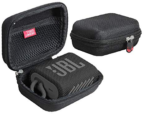 Hermitshell Hard Travel Case for JBL Go 3 Portable Bluetooth Speaker (Black)