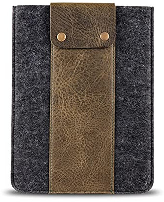 MegaGear Funda de Cuero Genuino para Tablet para iPad Pro de 12,9 Pulgadas