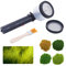 Mini applicatore di erba statica, mini macchina per floccatura elettrostatica, macchina per floccatura in ABS, per fai da te, scenic Small Terrain Builds, modellazione di tavolo da sabbia, treno