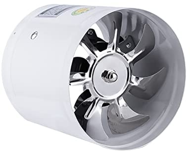 Inline Extractor Fan Silent Duct Extractor Fan Toilet Ventilation, Kitchen Ceiling Extracto, Strong Airflow Ventilation Blower Wall Mounted Extractor Fans