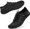Racqua Wasserschuhe Badeschuhe Schwimmschuhe Aquaschuhe Surfschuhe Damen/Herren Schwarz EU40