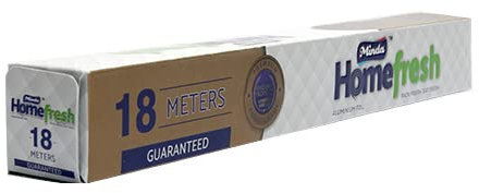 (30 Rolls) 18M Aluminium Foil Paper 10.5 Micron 29.5cm x 18m Tin Recyclable Aluminium Sandwich Sheet Wrapping Paper Foil Wrap Food Service Catering Great for Grilling Baking Roasting-Bulk Qty