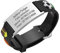 Notfallarmband SOS Armband Kinder Telefonnummer - Wasserfest Silikon Anti Verloren Kinder Namenarmband Kinderarmband Identifikationsarmband Personalisiertes Silber ID Armband für Mädchen Jungen