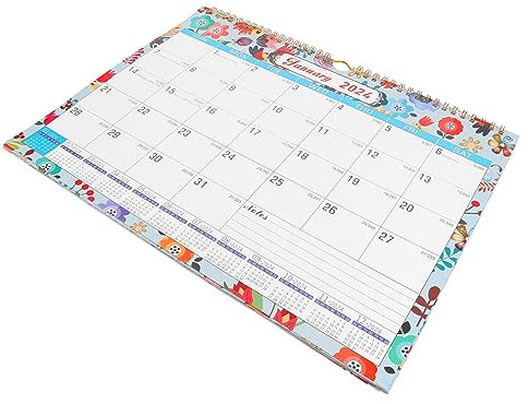 STOBOK Wandkalender Planungskalender 2024 Jahresplaner 2024 Hängekalender 2024-2025 Kalender für den täglichen Gebrauch im Haushalt Kalender für den täglichen Gebrauch für das Büro Papier