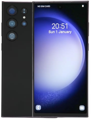 6,67-Zoll-Handy mit Entsperrtem Gesicht und Integriertem Stift, Auflösung 1440 X 3088, 6 GB RAM, 64 GB ROM, 16-MP-24-MP-Kamera,8.1 (Black)