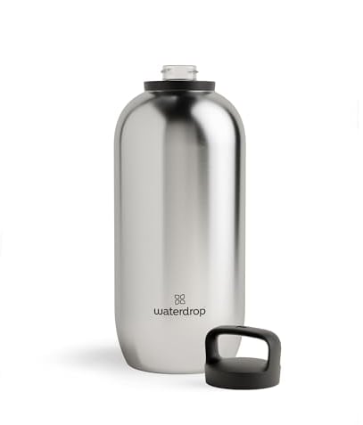 waterdrop® All Purpose Thermosflasche 1.9L. isolierte Edelstahl Trinkflasche. 24h kalt - 12h heiß. auslaufsicher & bruchsicher