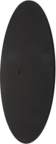 12 Inch Felt Turntable Mat for Vinyl Record Players Black | Protective, Scratch-resistant, Non-slip Surface, Reduces Vibration, Disc Platter Accessory