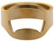 Flaschenöffner Ring aus Edelstahl für Damen und Herren (Schwarz, Silber, Rot, Gold)