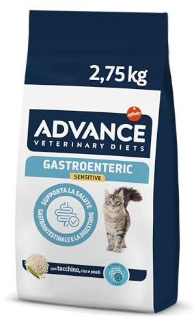 Advance Veterinary Diets Gastroenteric Sensitive, Katzenfutter für Katzen mit gastrointestinalen Störungen, 2,75 kg