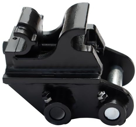 Attelage Rapide pour Accessoires pour Mini-pelles, Attache Rapide pour Machines D'excavatrice, Convient à la Plupart des Excavatrices jusqu'à 3 Tonnes, Accessoires pour Mini-pelles