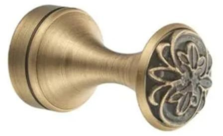 PEKMAR Badezimmer-Kleiderhaken, antiker Messing-Wandhaken, einzelner Kleiderbügel, Handtuchhaken, Badezimmer-Accessoires, Garderoben- und Türhaken, antike Bronze