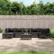 8-TLG. Garten-Lounge-Set mit Kissen Anthrazit Stahl,Komfortables LoungeSet aus pulverbeschichtetem Stahl für deinen Außenbereich Gartenmöbel