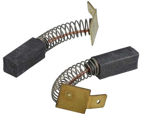 vhbw 2x Kohlebürste 6,3 x 6,3 x 16 mm Ersatz für Fein 30711081006 für Elektrowerkzeug + Feder