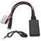 Miosugo Adattatore audio per auto, 12 pin, RD4, autoradio Bluetooth, musica AUX, chiamata, vivavoce, adattatore MIC