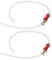 Tuyau de Purge de Frein, 6 Mm, Universel, avec Clapet Anti-retour Unidirectionnel, Kit D'outils de Purge, Tuyau de Remplacement pour Liquide de Frein de Moto et de Voiture, 1