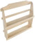 Wooden World - Especiero de Madera para Cocina con Dos Niveles
