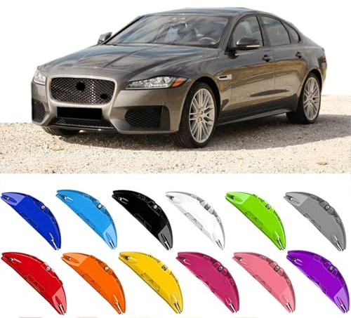 4pcs Custom Made Aluminium Brake Caliper Covers for JAGUAR XF Accessories (Dark blue, Contact us for size confirmation)