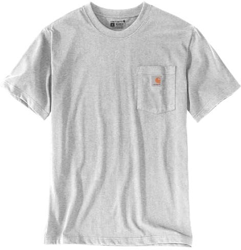 Carhartt Men's Dearborn Relaxed Pocket T-Shirt Work Utility T-Shirt (Pack of 1)