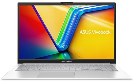 ASUS Vivobook Go 15 E1504GA Laptop | 15,6 FHD 16:9 Display | Intel Core i3-N305 | 8GB RAM | 512GB SSD | Intel UHD | Ohne OS | QWERTZ | Cool Silver