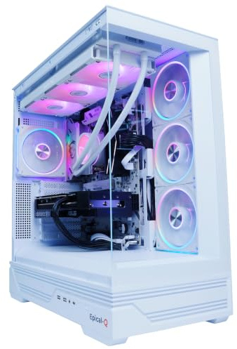 Epical-Q Ordenador sobremesa Gaming Peruntis-W AMD Ryzen 9 9900X, 32GB, 1TB SSD NVME, RTX 5070 + Windows 11 Pro