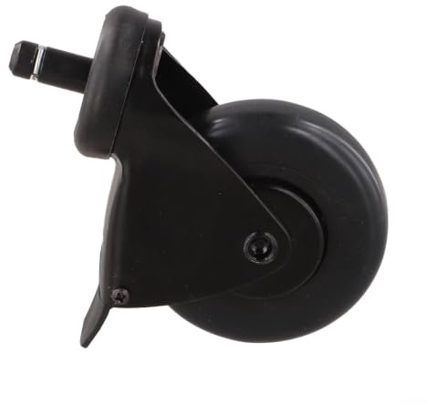 Steel Grill Wheel with Locking Brake for Stability