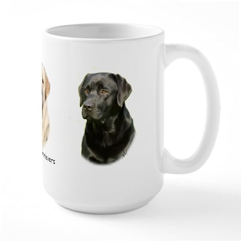 CafePress Labrador Retrievers Large Mug 15 oz (444 ml) Ceramic Coffee Mug