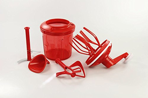 TUPPERWARE Chef Extra-Chef P 26396 Fouet mélangeur Speedy-Chef 1,35 l + couvercle