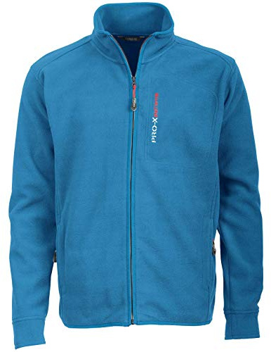 PRO-X elements Herren Fleecejacke OHIO - Herren Jacke Slim Fit aus Microfaserfleece mit 2 RV-Taschen - Wasserabweisend, schnelltrocknend, antipilling