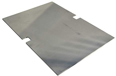 Placa de parrilla/PLANCHA de acero inoxidable V2A 1.4301 para barbacoas Weber Spirit E-310 / E-315 / E-320 / E-325 / S-330 / E-335 + Spirit II GBS E-320 / S-320 / E 310 315 320 325 3 30 335