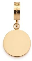 Leonardo Jewels Anhänger Mari für Damen aus Edelstahl in der Farbe Gold, mit Gravurplättchen, Größe: 2,4 x 1,1 x 0,8 cm, 019572