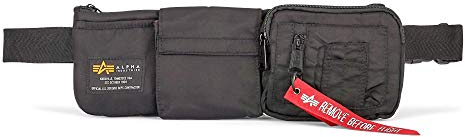 Alpha Industries Unisex Crew Bauchtasche, Black
