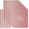 YRYM HT Roségold Plotterfolie Textil - 15 Pack 30.5cmx25.4cm Flexfolie Used in Textiles Transfer Film for Iron-On DIY T-Shirt, Fabrics
