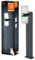 LEDVANCE SMART+ WI-FI UPDOWN FLARE 80 cm - dimmbare LED Standleuchte dunkelgrau für Außen aus beständigem Aluminium, RGB-Farbsteuerung, 14 W, 3000 Kelvin warmweiß, 1000 Lumen, IP44