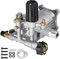 MUTURQ 3/4 Shaft Horizontal Pressure Washer Pump, Easy Adjust 2500-3000 PSI, 2.5 GPM, OEM Replacement Pump for Simpson, Honda GC 160 GC 190, Homelite, AR rmv 2.5g30