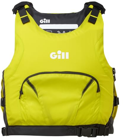 Gill Pursuit Buoyancy Aid PFD - Unisex Adult, Side Opening, Lightweight, Adjustable, Reflective for Watersports, Sailing, SUP (Sulphur, XXL)