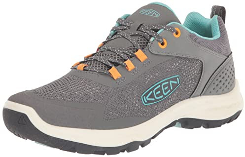 KEEN Damen Terradora Speed Atmungsaktiv Leicht Wandern Sneakers, Steel Grey/Ipanema, 39 EU