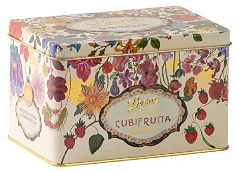 Caramelle Morbide Cubifrutta Gelatine di Frutta Pastiglie Leone Latta da 200g